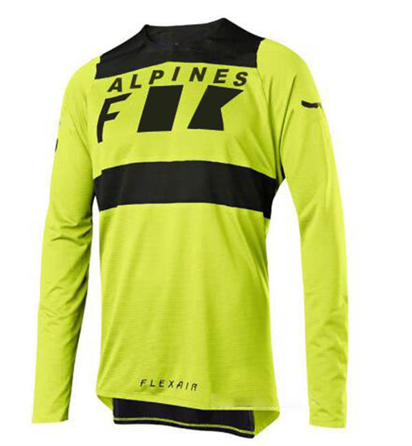 Hot-selling speed drop cycling jerseys men and women long-sleeved tops mountain bike suits T-shirts polyester quick-drying breathable can be