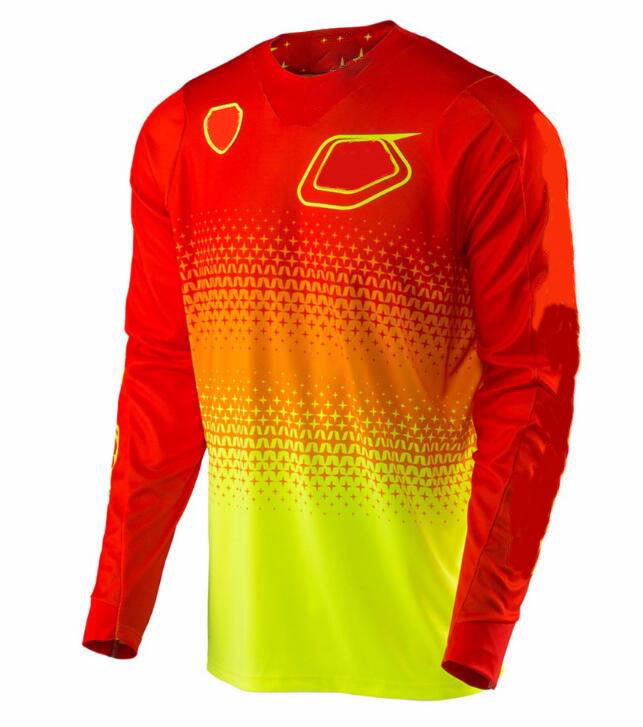 Tide brand new speed drop t-shirt mountain bike riding clothes long-sleeved shirt men&#039;s summer cross-country motorcycle clothing polyester q