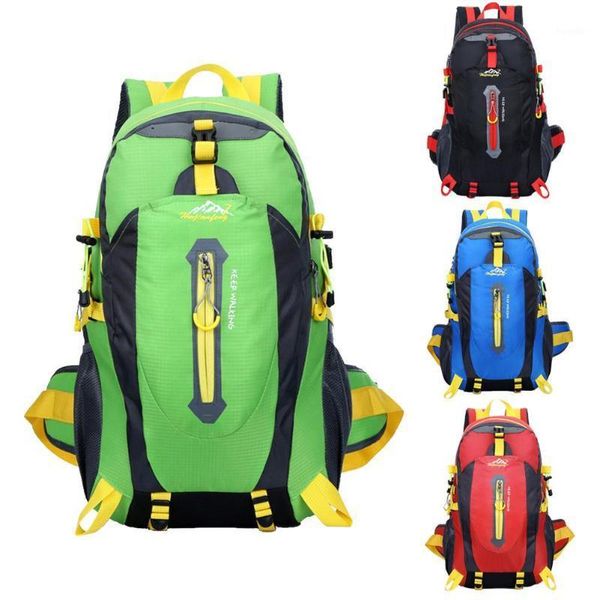 Outdoor Bags 75L Nylon Camping Hiking Backpack Waterproof Sports Bag Men Women Travel Trekking Rucksack Mountain Climb Equipment1