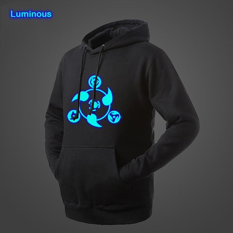 2021 New Arrival Men Women Coat for Anime Naruto Tokyo Ghoul Luminous Hoodie Cosplay Jacket Sweatshirts Y46o