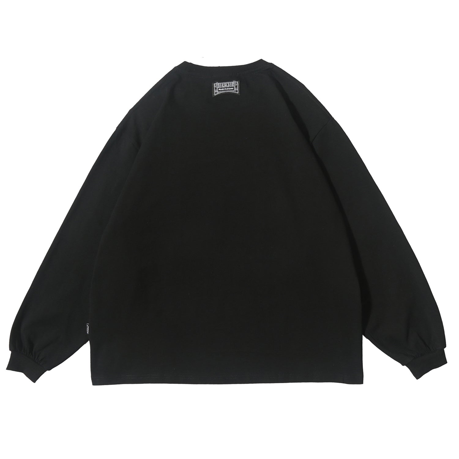 2021 New Africa Eden Second Hand Spray Painting Clown Print Men&#039;s Hip Hop Plaza Famous Fashion Street Casual Knitting Sweater Cotton Shirt G