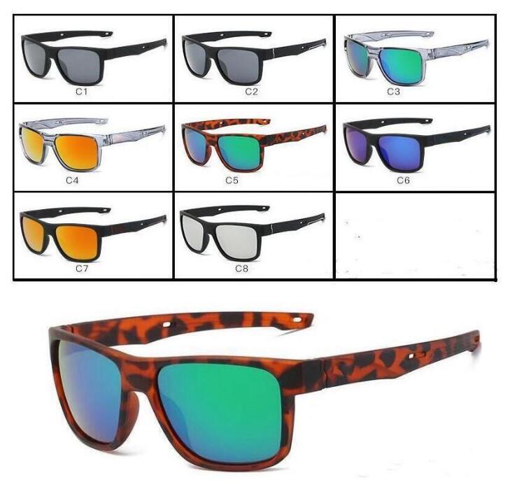 Outdoor Sports Sunglasses Shades Sun glasses Women Reflective Coating Square Sun Glasses Cycling Sunglasses Bike Glasses 8 Color