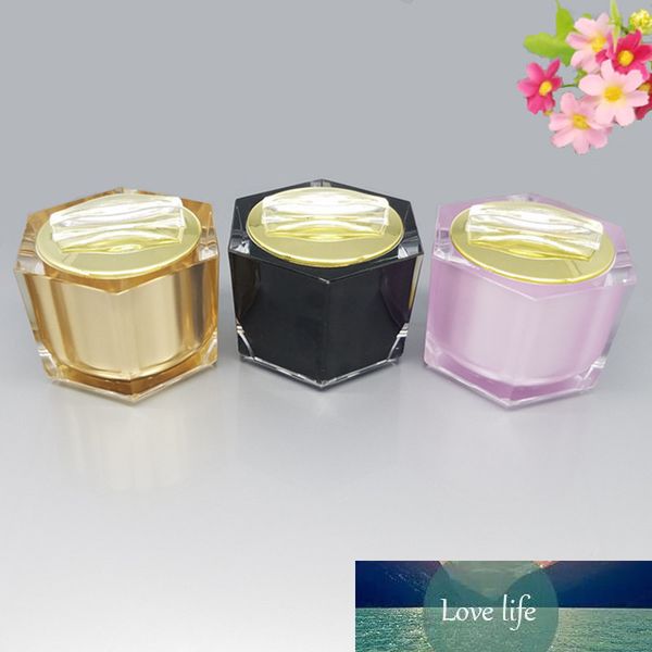 10pcs 20g Acrylic Cream Jar Cosmetic Packaging Box Empty Jar Pot Eyeshadow Makeup Face Cream Container