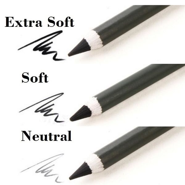 12Pcs-Set Charcoal Pencils Neutral, Soft, Extra Soft; Sketching Tools Lapices Escolares Art C7350 Y200709