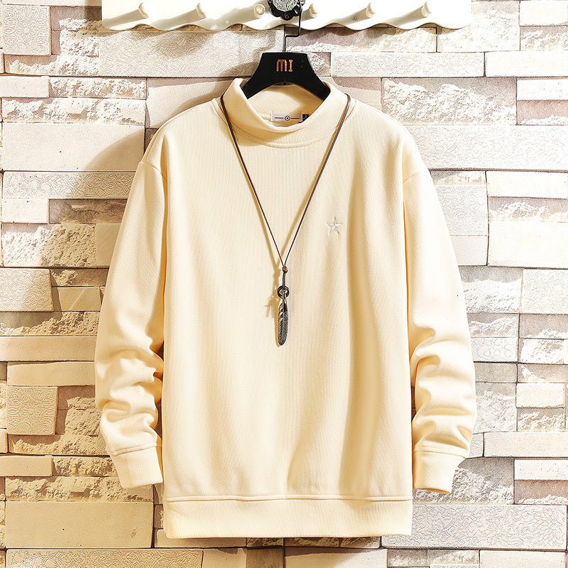 New Japan Casual O-neck 2021 Black Hoodie Sweatshirt Men&#039;s Thick Fleece Style Hip Hop High Streetwear Clothing Ft68