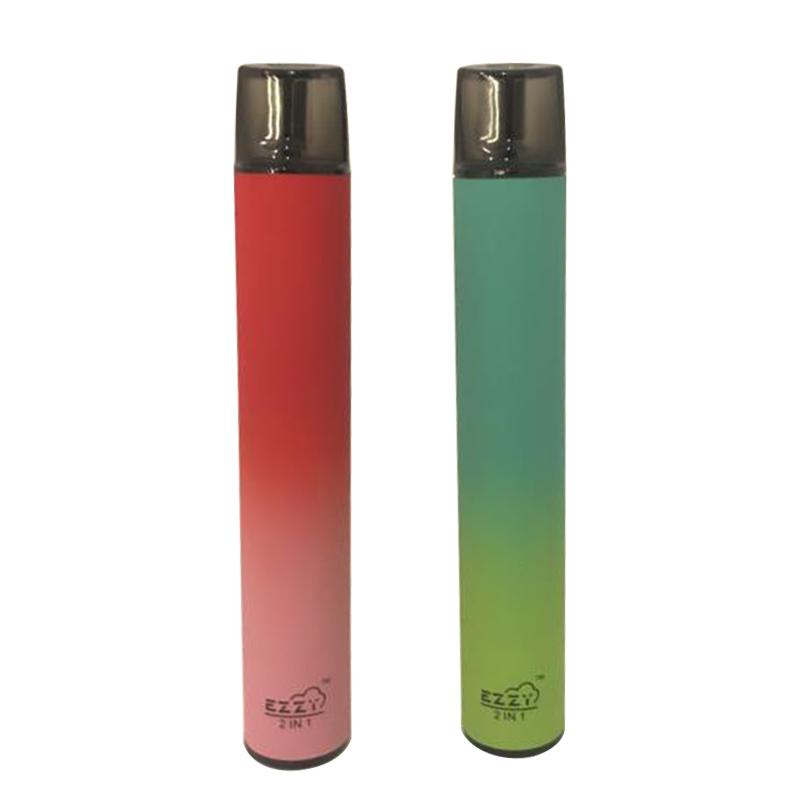 Authentic Ezzy 2 in 1 Disposable pens vapes Pods 2000 Puff Starter Kit 900amh Battery 6.5ml Cartridge Vapes Pen Vaporizer twix Ezzy Super