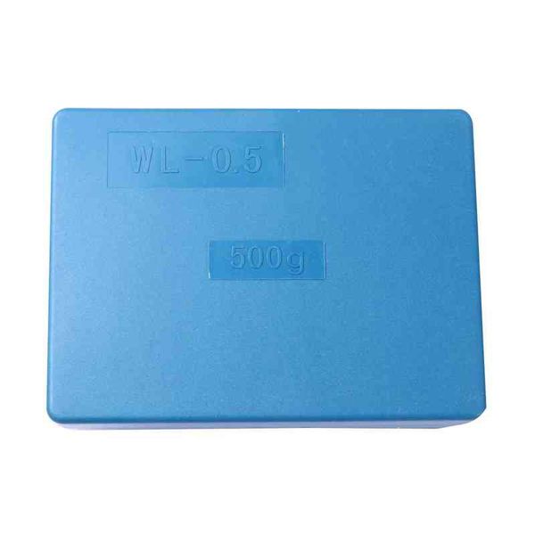 500 Grams Plating Steel Calibration Scale Weight Kit Calibration Weights with Tweezers for Digital Balance Scale - 10mg-200g H1229 H12