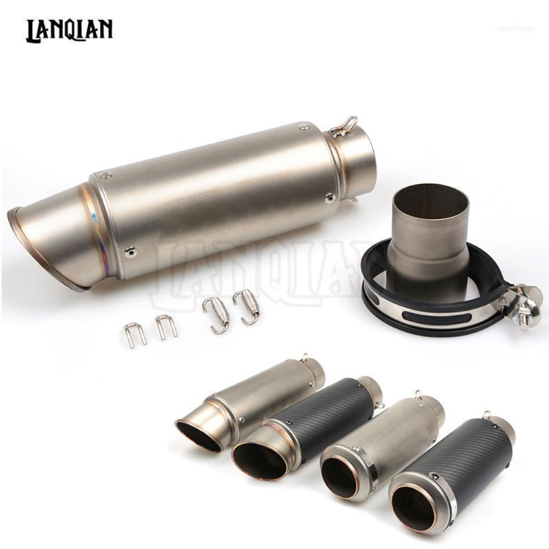 Motorcycle Exhaust System For Buell Ulysses XB12X X1 XB12R XB12Scg XB12Ss XB9 CBR Universal Carbon Fiber Pipe GP Escape Muffler1