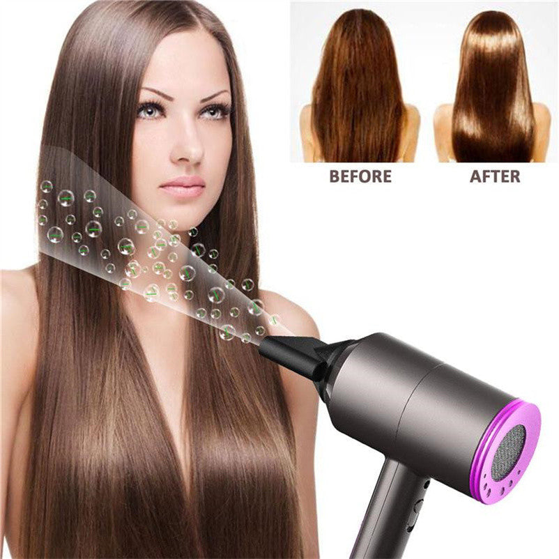 Winter Hair Dryer Negative Lonic Hammer Blower Electric Professional Hot &Cold Wind Hairdryer Temperature Hair Care Blowdryer