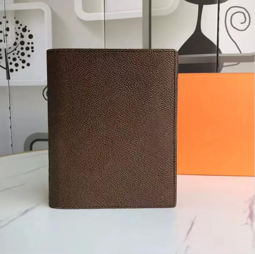 Large DESK AGENDA COVER Holders Memo Planner Men A5 Notebook Diary Luxury Designer Agendas Protective Case Card Passport Holder Wallet Desktop Notep