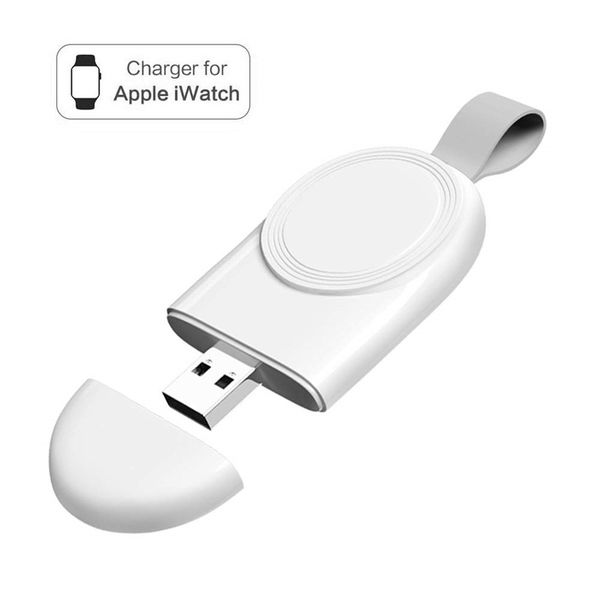 Wireless Charger 2 In 1 For Apple Watch 6 5 4 3 Se Series IWatch Accessories Portable Dock Station USB