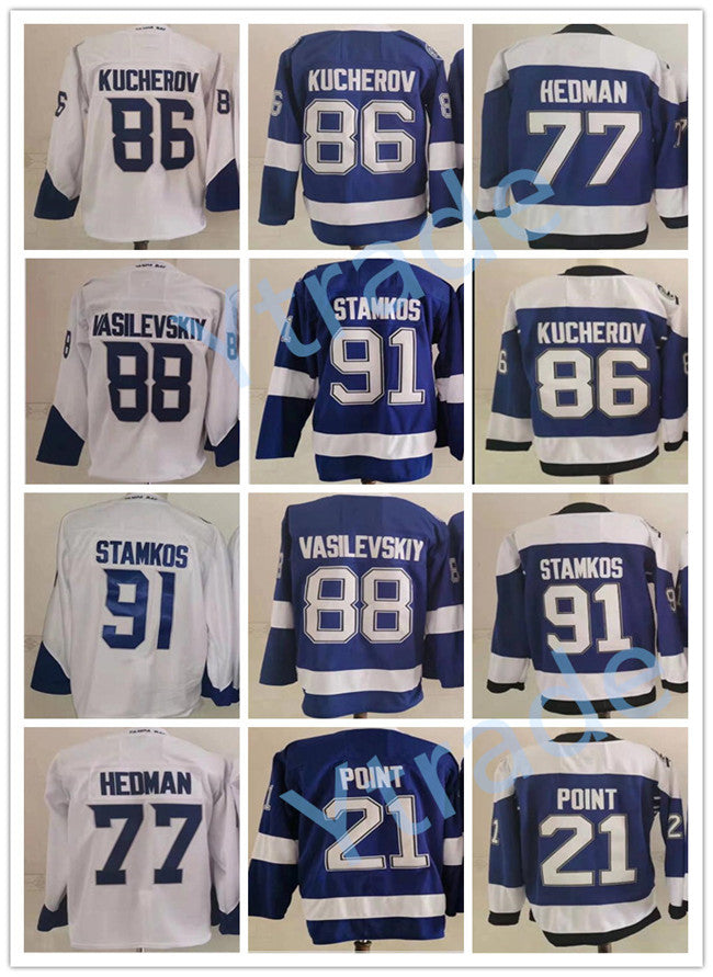 2022 Stadium Series Steven Stamkos Hockey Jersey Mens Brayden Point 86 Nikita Kucherov 77 Victor Hedma Reverse Retro Andrei Vasilevskiy Jerseys