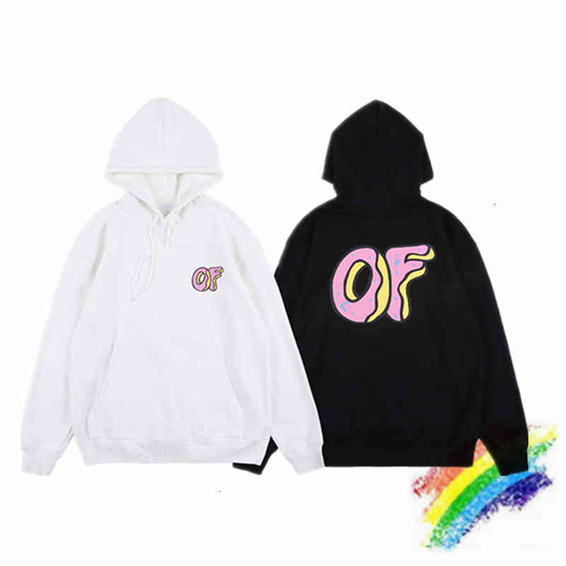 Fw Odd Future Donuts Printing Hoodie Men Women 1:1 High Quality Pullover of Hooded C2pz