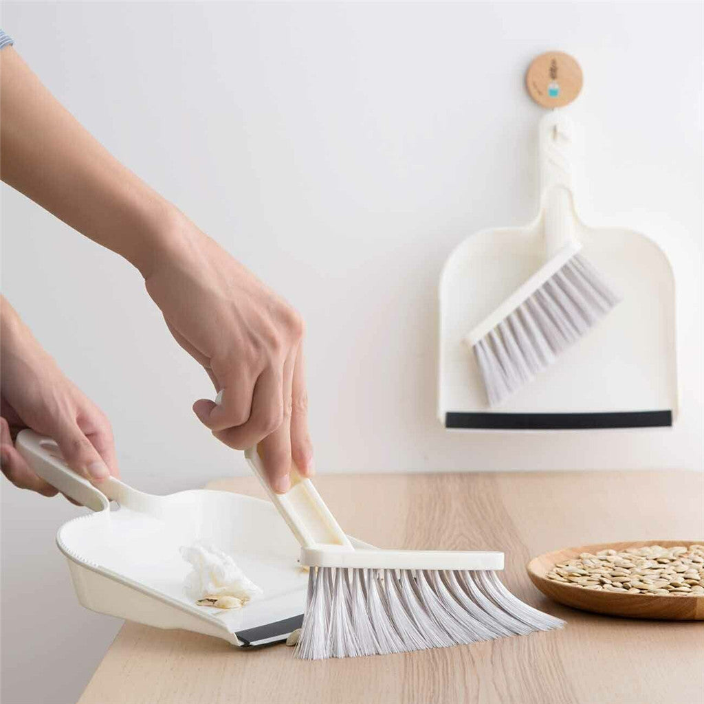 Mini Desk Dustpan Set Car Sofa Keyboard Desktop Bed Sweep Cleaning Brush Cleaning Supplies Broom Sweeper Dust Brooms Tool