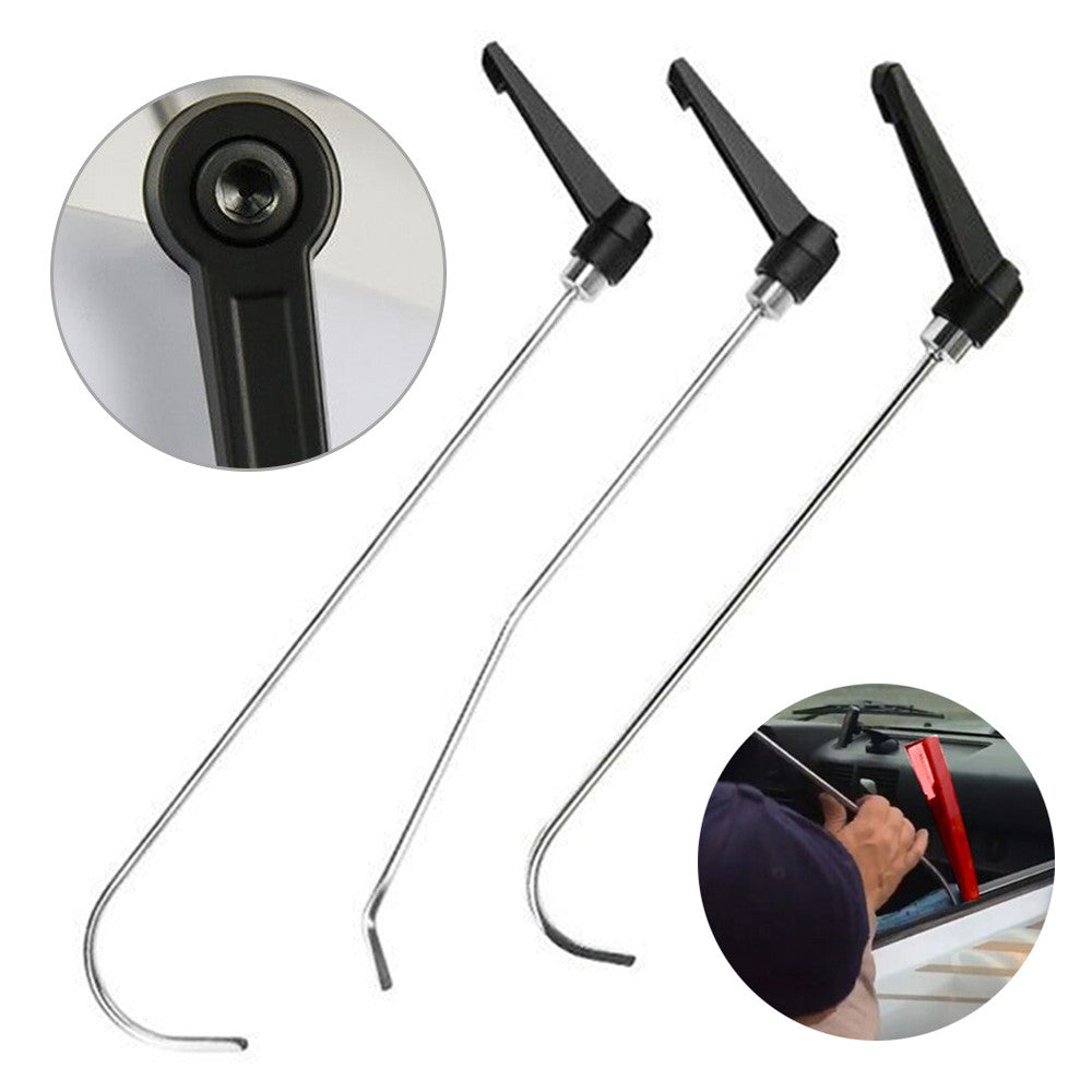 Master locksmith, tire lever tool, car dent, paint-free repair tool kit, repair tool kit, rotatable handle, body dent remover
