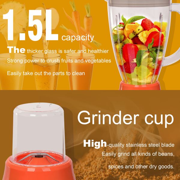 FreeShipping 300W Electric Food Processor Professional Blender Mixer Kitchen Appliances Blenders for Electric Fruits and Vegetables