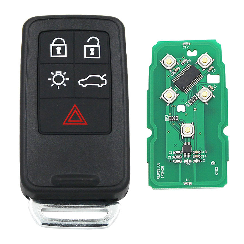 5 button remote key with 434mhz PCF7945-7953 chip for VOLVO XC60-S80-V60