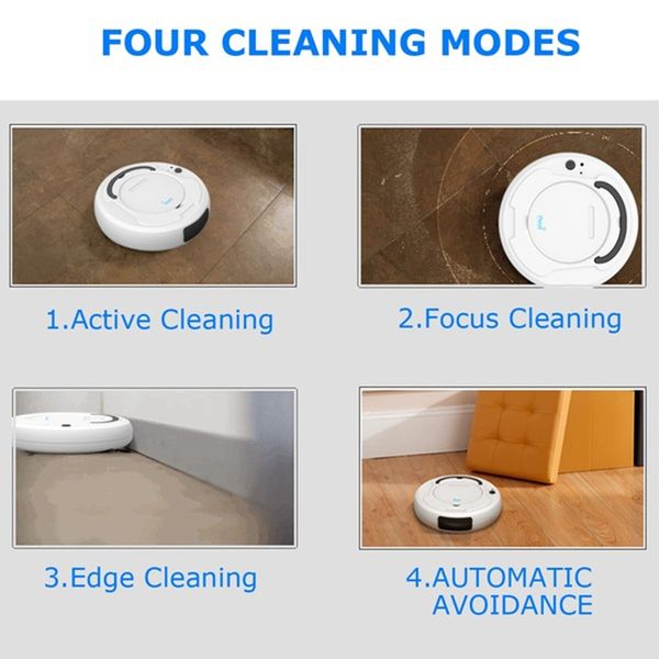 FreeShipping Portable Vacuum cleaner Robot 1800Pa Multi Vacuum Cleaning Robot Floor Cleaning Machine Intelligent Charging Vacuum Cleaner