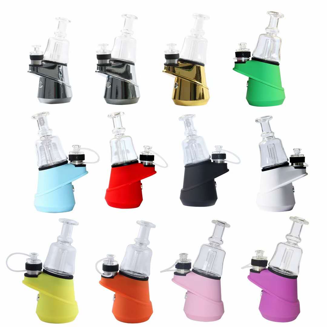 Newest SOC Vape Dab Pen Rig 2600Mah Battery Enail Electronic Cigarette Kit Wax Vaporizer Vaper Glass Bubbler Ceramic Quartz Carbon Shisha