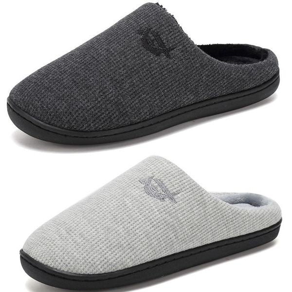 New Candy Women Men Warm Soft Fleece Lining House Slippers Winter Bedroom Shoes Indoor Outdoor With Non-Slip Sole Home Supplie HH9-3424