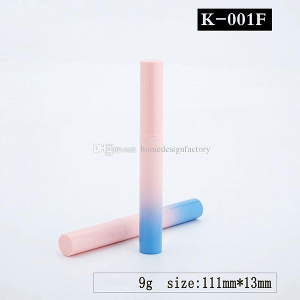 8.1mm Pink Gradient Empty Lipstick Tube Makeup Cosmetic Lip Balm Bottle Wholesale Rouge Glue Stick Container