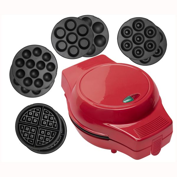 Bread Makers Mini Waffle Maker Multi-Optional Electric Cake Non-stick Removable Plates Donuts Pan Cupcakes-Waffle-Takoyaki Octopus