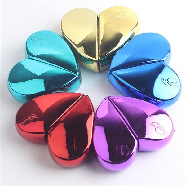 25ml Heart Shaped Glass Airless Pump Portable Spray Perfume Bottles Refillable Atomizer Empty Travel Bottle Perfume Containers