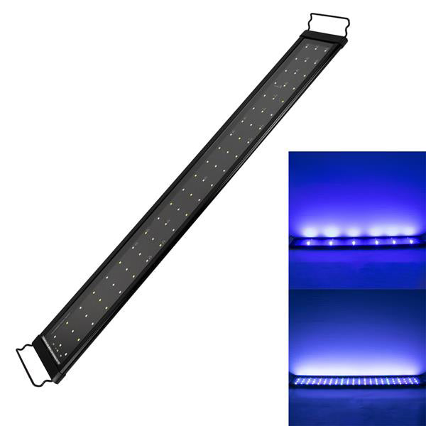 Hot sale 18W 66LED Full Spectrum Sea Coral Lamp 35.43inch Black US Standard ZC001224 (Suitable For 35.43-43.3inch Long Aquarium)