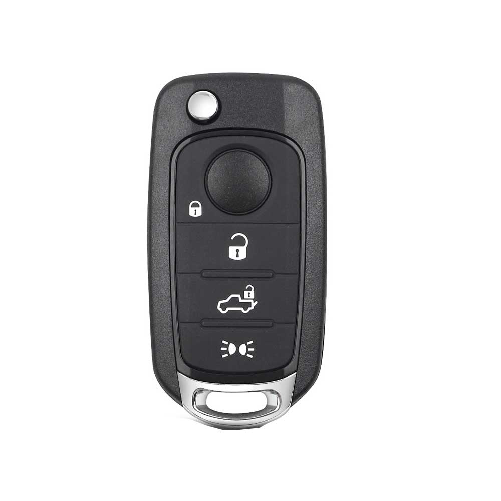 4Buttons 433.92Mhz 4A Chip Fob SIP22 Blade Remote Control Flip Car Key Fit For 500X Egea Tipo 2016 2017 2018