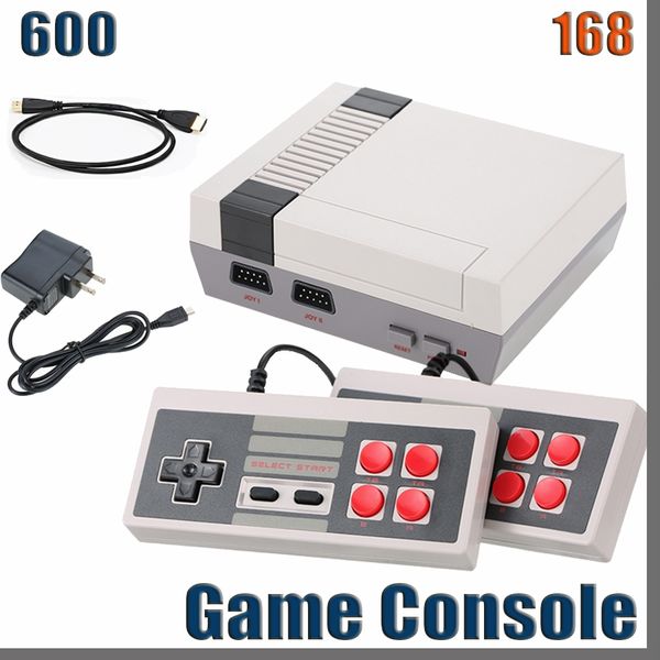 168D New HD Console Video Handheld Mini Classic TV Game for 600 NES games consoles Controller Joypad Controllers with retail box