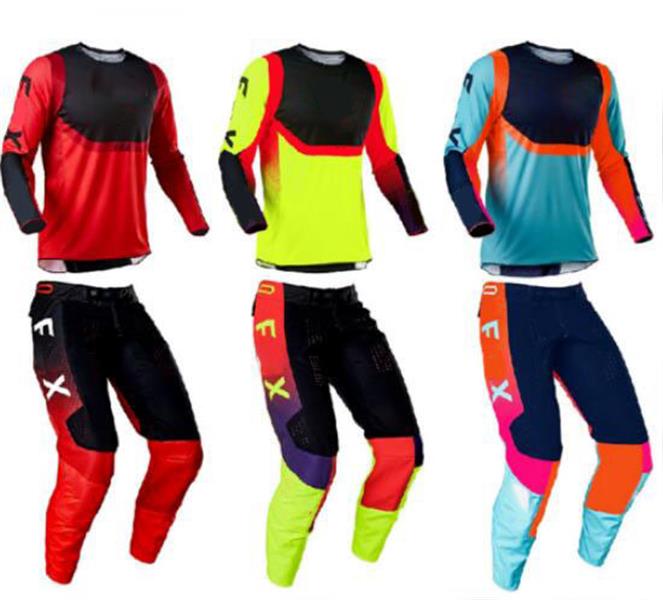 2021 men&#039;s cross-country motorcycle quick-drying suit motorcycle riding suit suit mountain bike racing downhill top pants