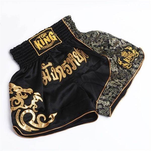 Men&#039;s Pants Printing kickboxing Fight Grappling Short Tiger Muay Thai Boxing Shorts clothing sanda cheap MMA 201026