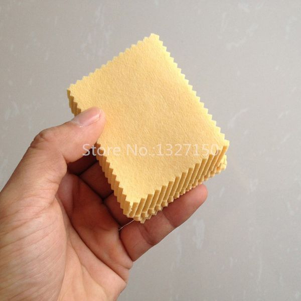 500pc Yellow Microfiber Cleaning Cloths For Tablet Cell Phone Laptop LCD Screen New 201021