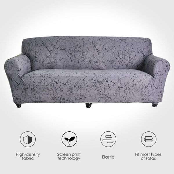 Stretch Sofa Cover for Living Room Couch Cover L shape Armchair Cover Single-Two-Three seat 201119