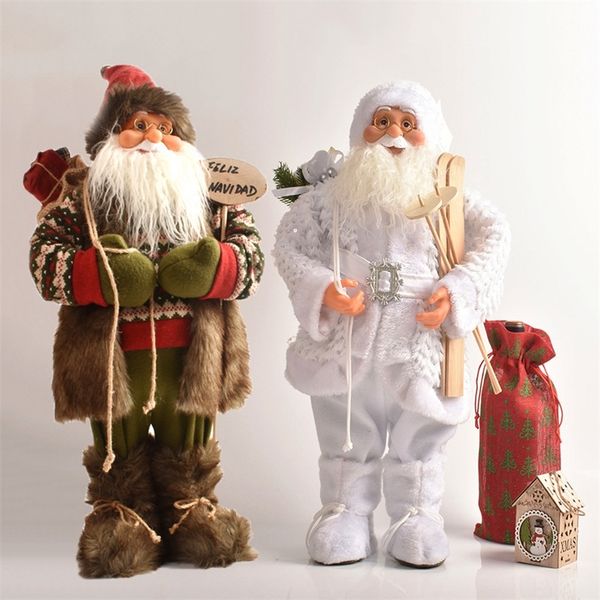 Natale Decor 2021 New Year&#039;s Gift Santa Claus Doll Home Decorations Gifts Christmas Children&#039;s Toys Ornaments Merry Christmas 2012
