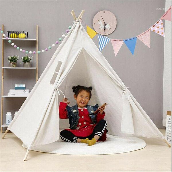 Mosquito Net Kids Portable Tents Princess Castle 160cm Children Teepee Indoors Tent Best quality