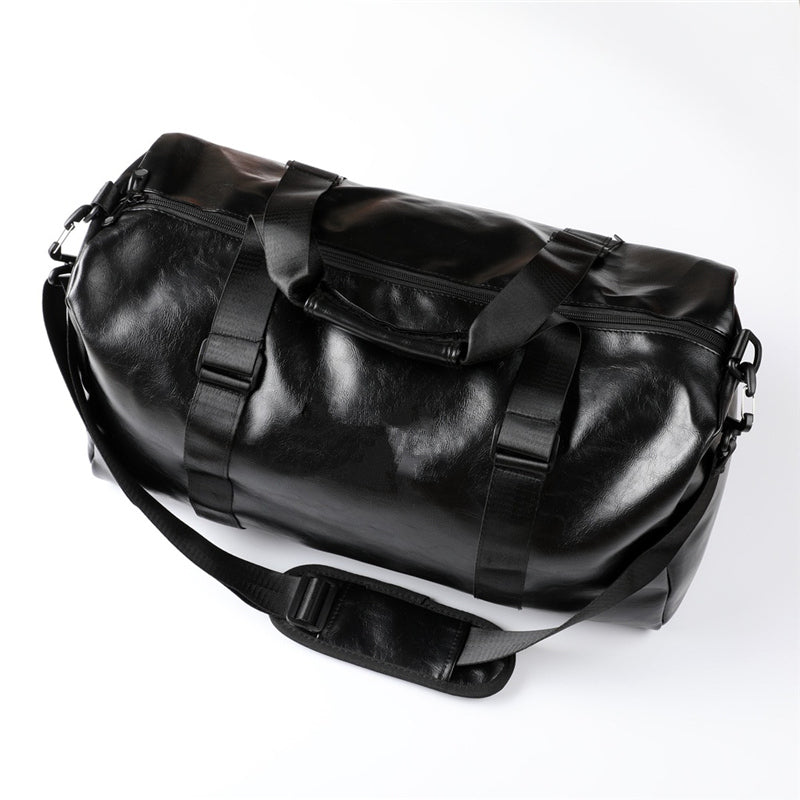 tide brand large bucket bags portable slant travel foreskin Oxford cloth capacity youth fitness bag