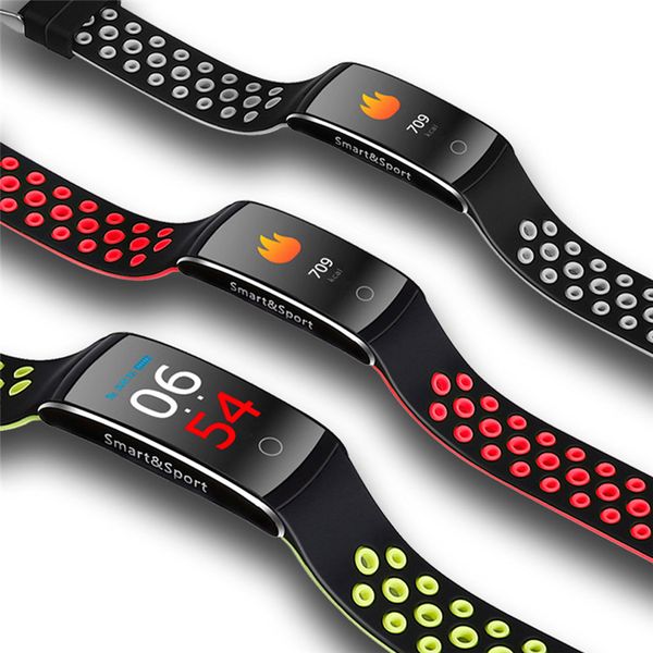 Smart Bracelet Watch Heart Rate Monitor Blood Pressure Blood Oxygen Tracker Smartwatch Fitness Tracker Waterproof Wristwatch For IOS Android