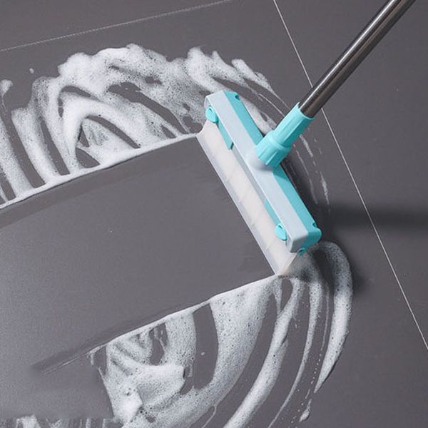 Mops ZL0394 Glass Wiper Multifunction Brush Mop With Cloth Window Floor Scraper Long And Short Handle Rod Home Cleaning Product