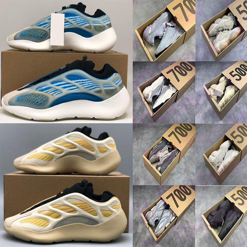 2023 Adidas 350 With Box factory_footwear 700 V2 Mens Running Shoes 700s V3 Azareth Srphym Analog Inertia Static 500 Stone Blush Salt Men Sport Wome