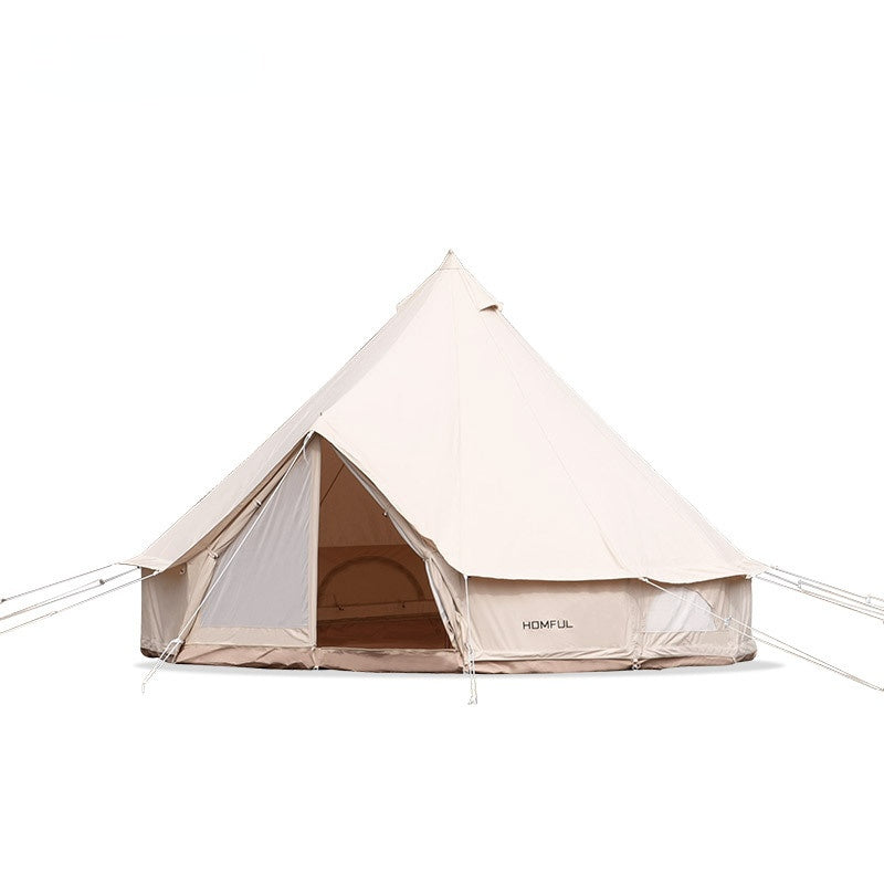 Outdoor Camping Tent Yurt Camp Hotel Cotton Indian Temple(The logistics price Pls Contact us)