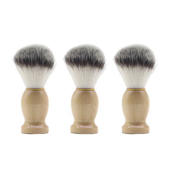 Hot Badger Hair Men&#039;s Shaving Brush Barber Salon Men Facial Beard Cleaning Appliance High Quality Pro Shave Tool Razor Brushes