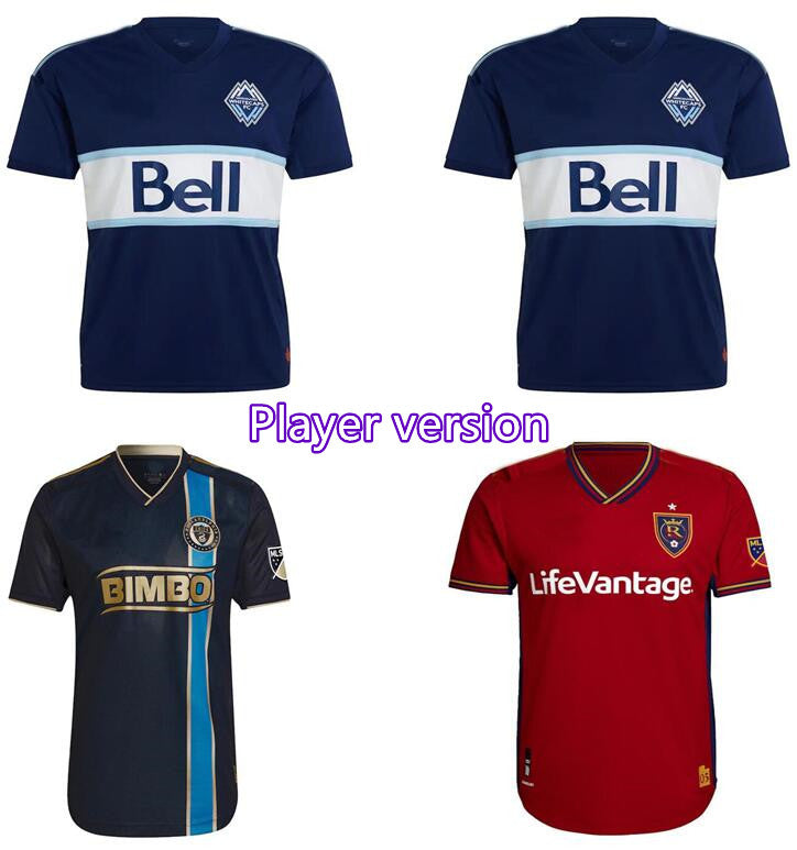 2022 2023 Vancouver Whitecaps soccer jerseys 22 23 Philadelphia Union Colorado Houston Dynamo Real Rapids Salt New Revolution Lake GHJFTGWE
