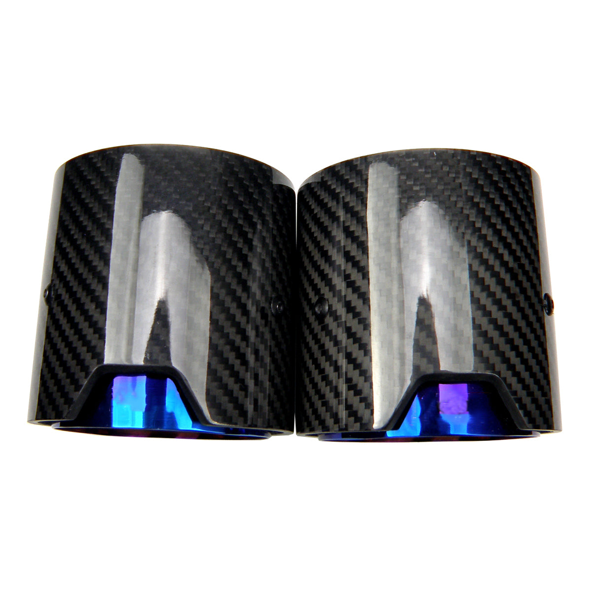 4pcs-set 90mm length M logo Carbon Fiber Exhaust muffler Tip For BMW M4 F82 F83