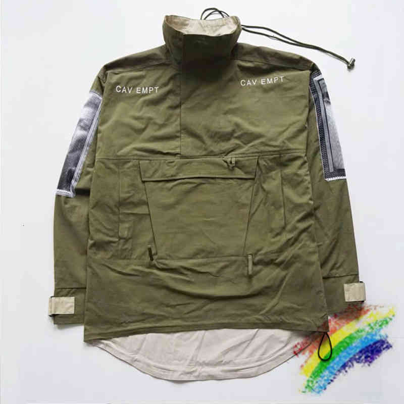 18aw Cavempt C.e Jacket Men Women 1:1 Best Quality Button Windbreaker Coat Cav Empt Cargo Outerwear Zxee
