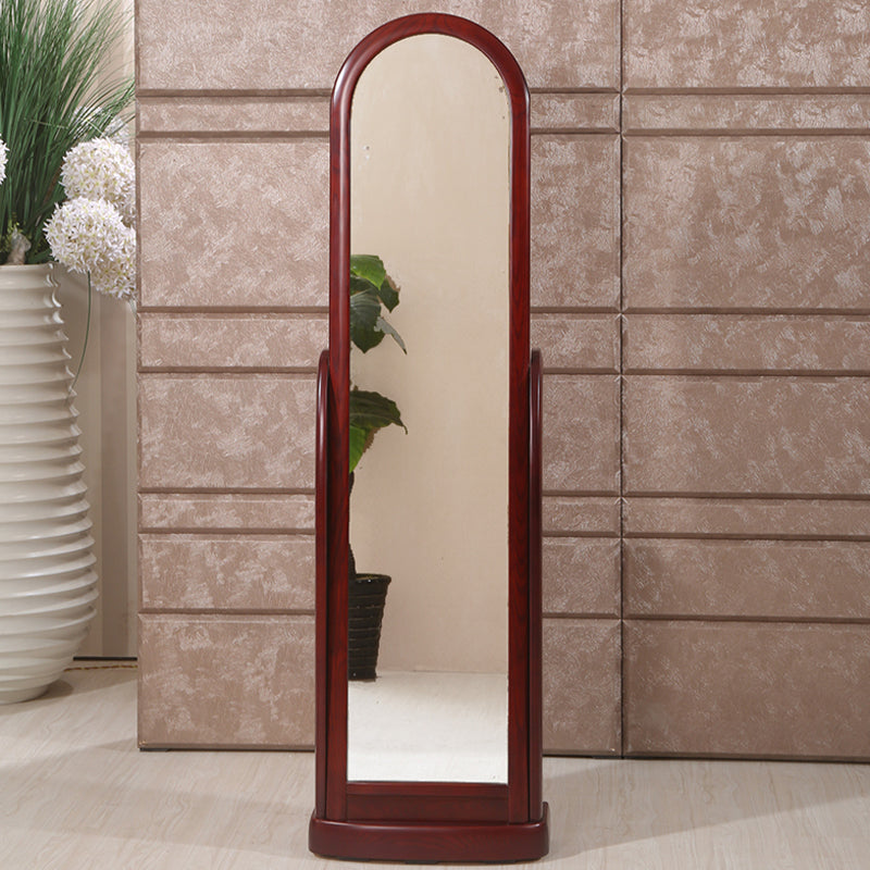 High Quality Chinese Style Solid Wood Full Mirror Bedroom Floor Mirror