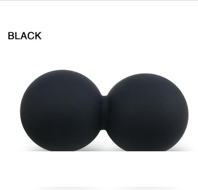 multi-function hard relaxing yoga massage balls hockey peanut ball double ball wrist power grip trainer body neck massager wholesale