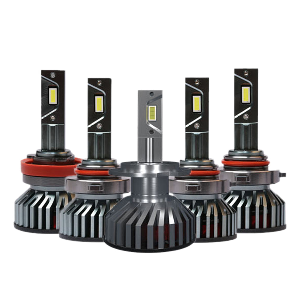 Car Headlight Bulbs LED H7 H8 H9 H11 9005 9006 9012 LED Luces For Auto Accessories Head Lamp 6000K 50W 4500LM