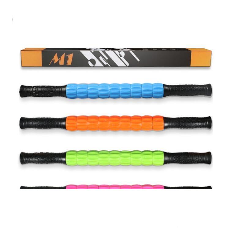 Muscle Body Massager yoga pilates adis equipment deep muscle massage stick gym workout massge roll balls wholesale