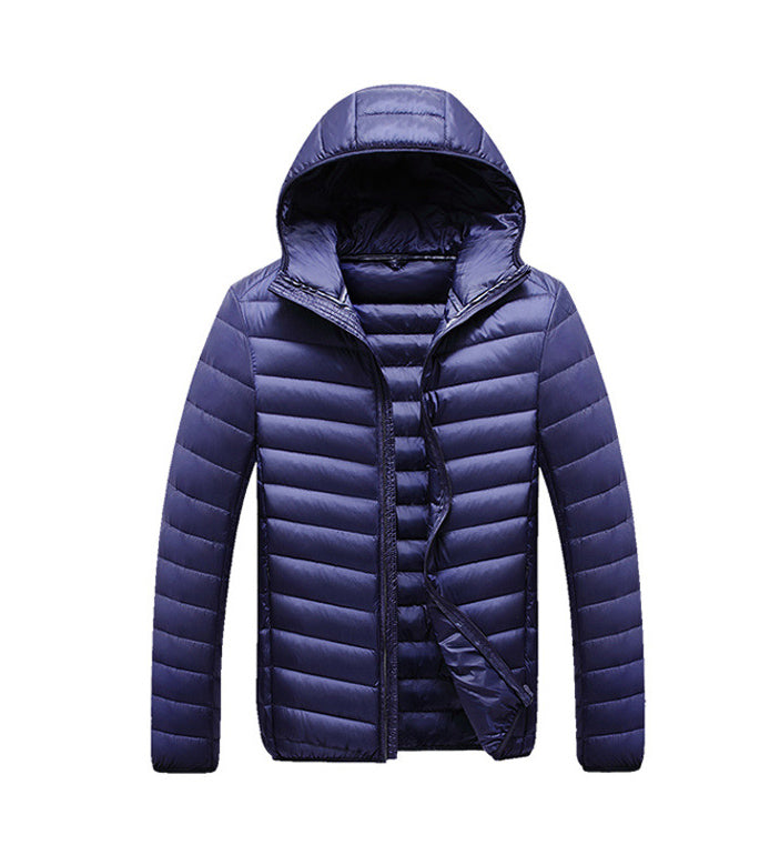 Winter Down Coats Mens Casual Parkas Solid Color Men Down Jackets Hoooded Long Sleeve Womens Outerwear High Quality Tops Wholesale